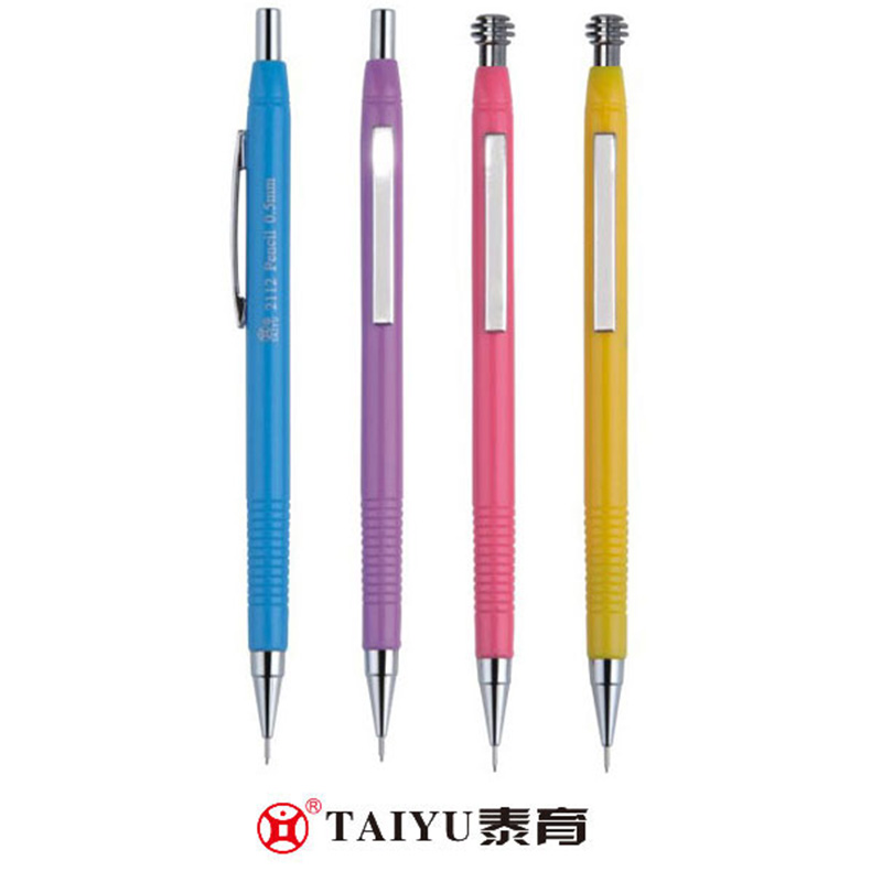 Học Sinh Sử Dụng Bút Chì Cơ Khí Với Bút Mỹ Màu Costomized Bút Chì Cơ Khí 2112